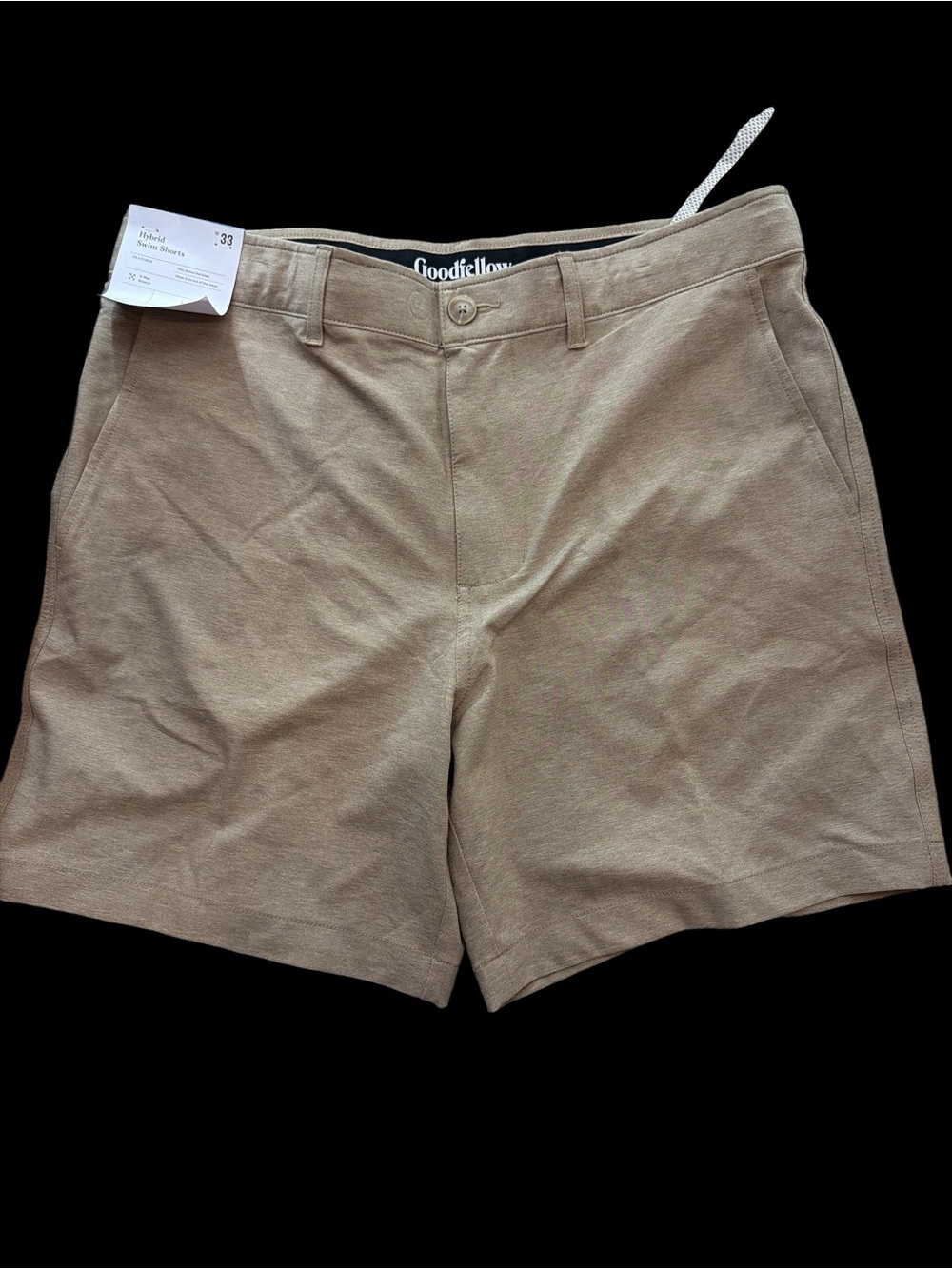 Goodfellow & Co Men’s Khaki Flat-Front Shorts